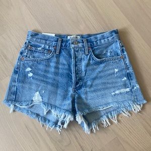 Agolde Parker vintage cutoffs swapmeet size 25 NWT